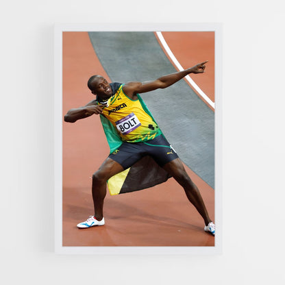 usain-bolt-5 cadre Blanc