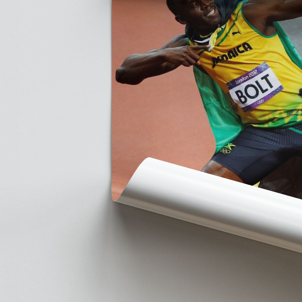 Usain Bolt-vieringsposter