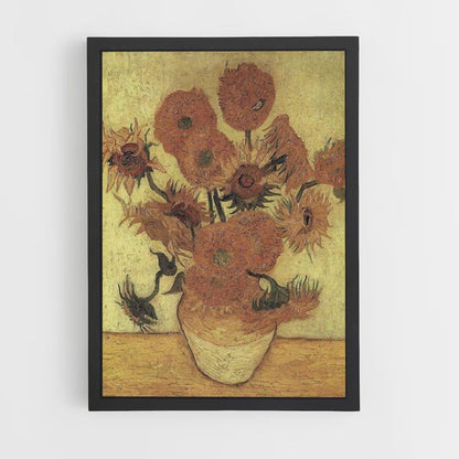 Affiche Zonnebloemen