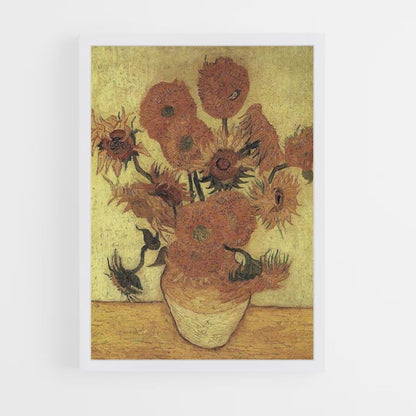 Affiche Zonnebloemen