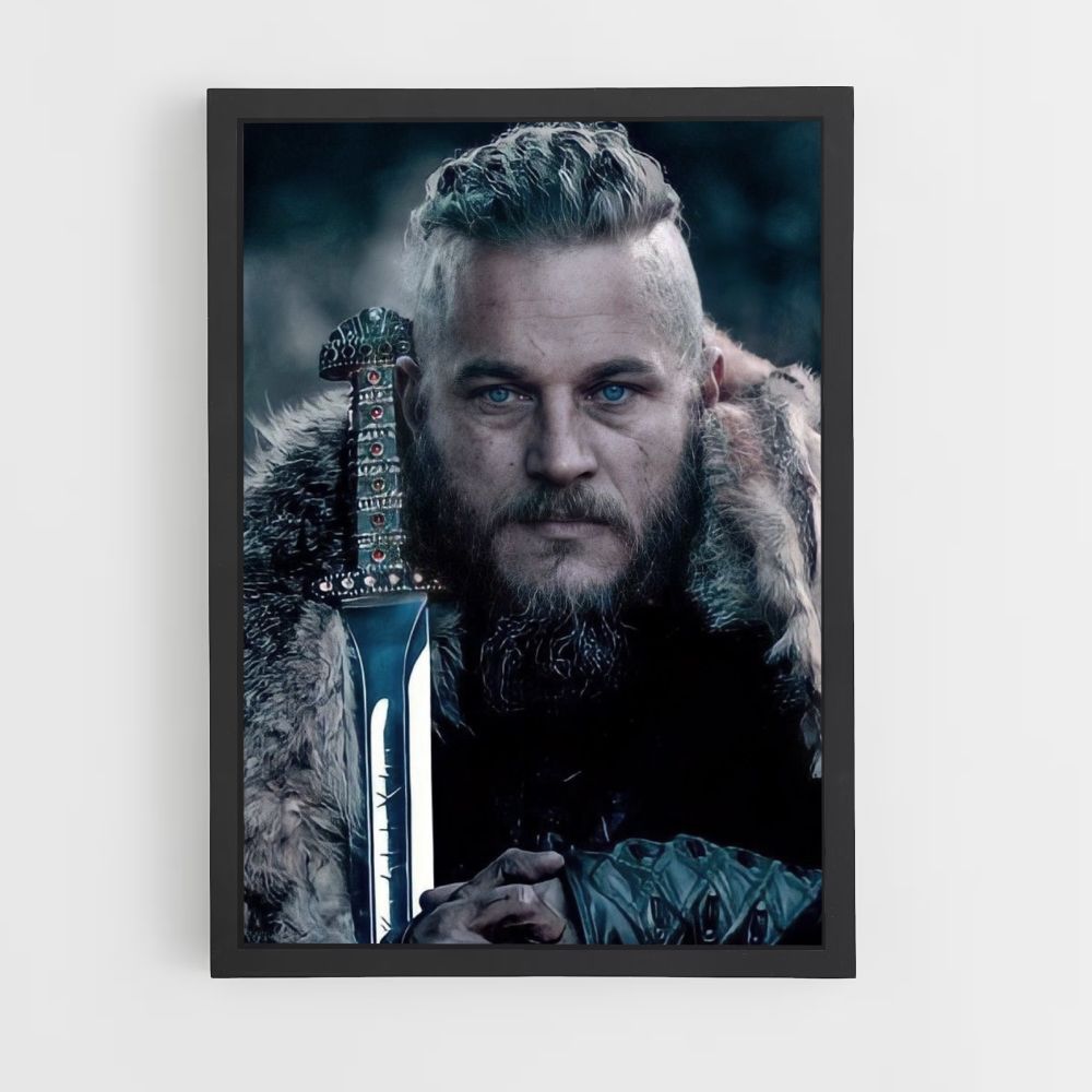 Vikingen mes poster