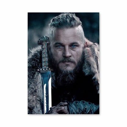 Vikingen mes poster