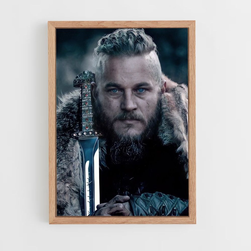 Vikingen mes poster