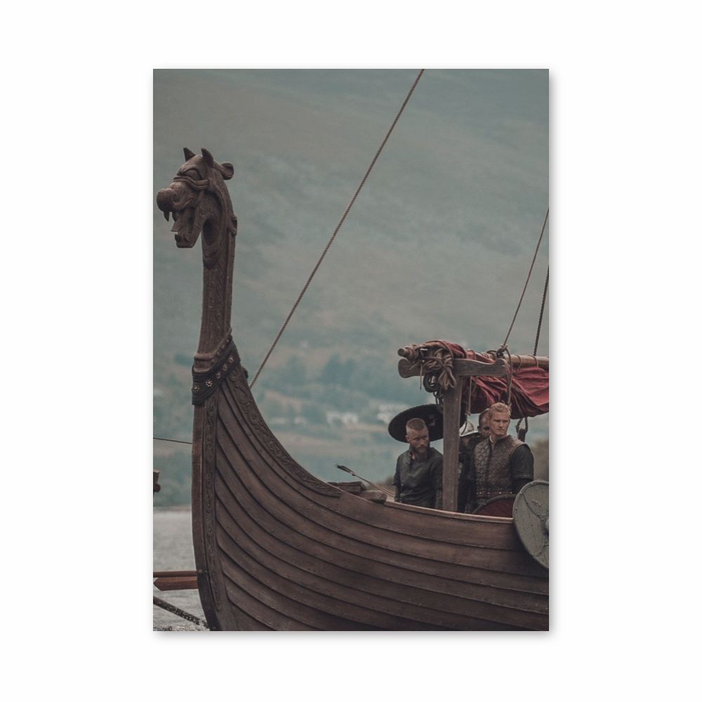 Vikingschip-poster