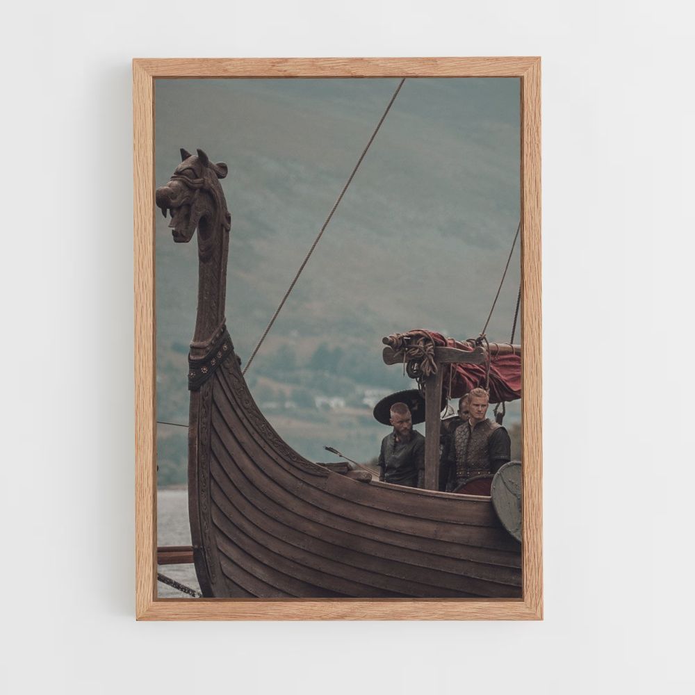 Vikingschip-poster