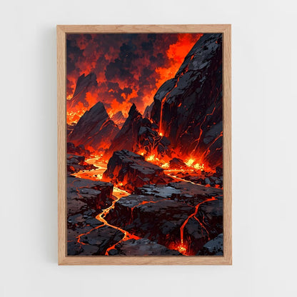 volcano-7 cadre Bois clair