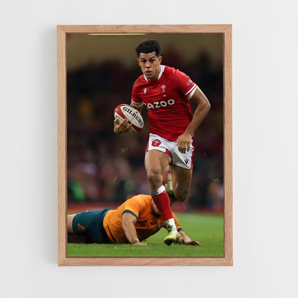 wales-rugby-1 cadre Bois clair