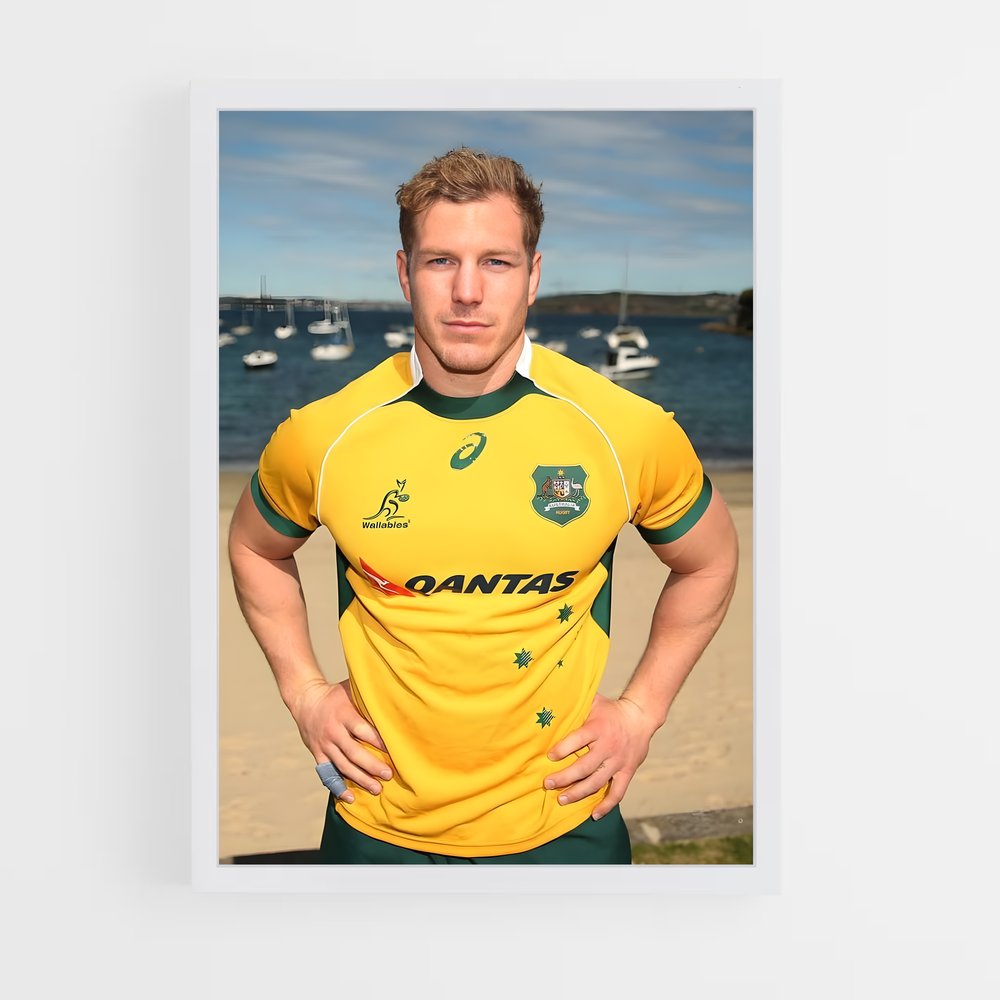 wallabies-8 cadre Blanc
