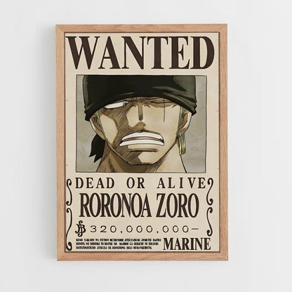wanted-one-piece-12 cadre Bois clair