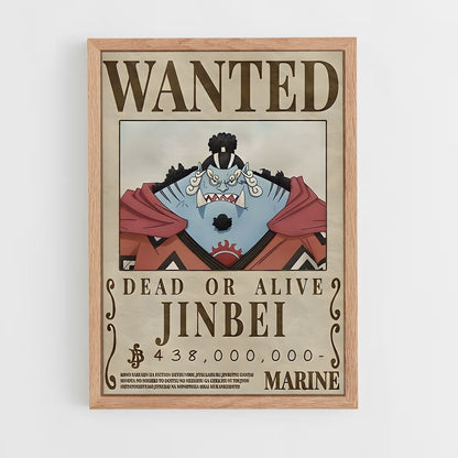 wanted-one-piece-3 cadre Bois clair