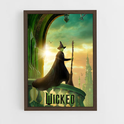 wicked-10 cadre Bois foncé