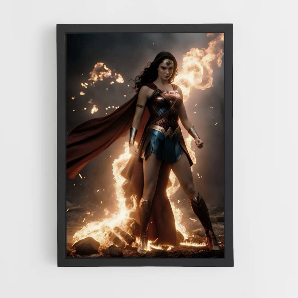 Wonder Woman explosie poster