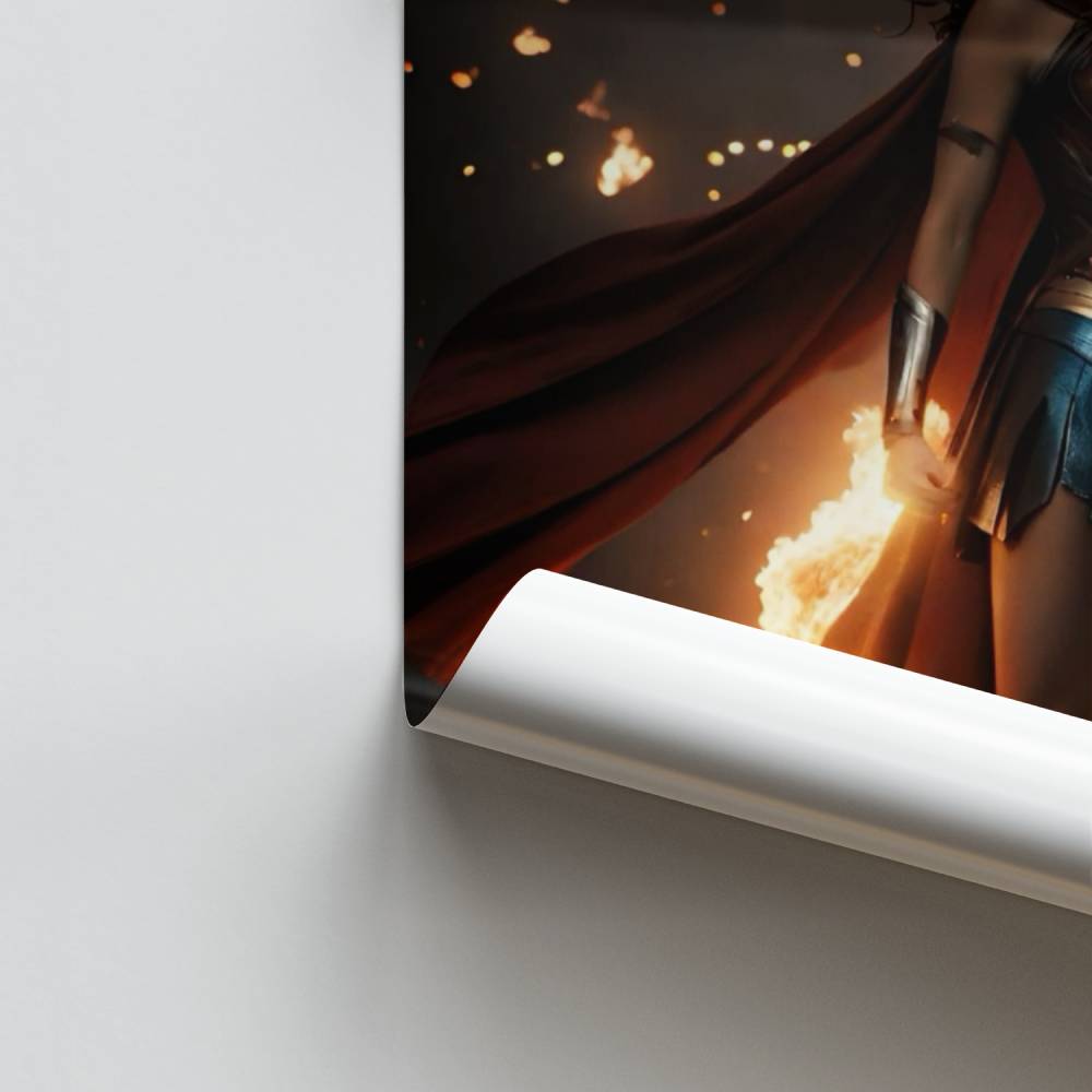 Wonder Woman explosie poster