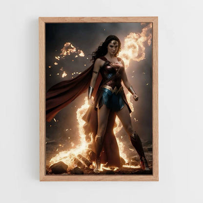 Wonder Woman explosie poster