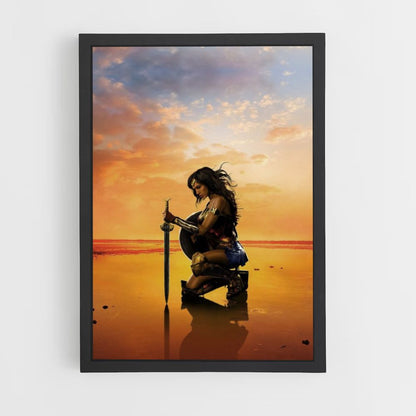 Wonder Woman zwaardposter