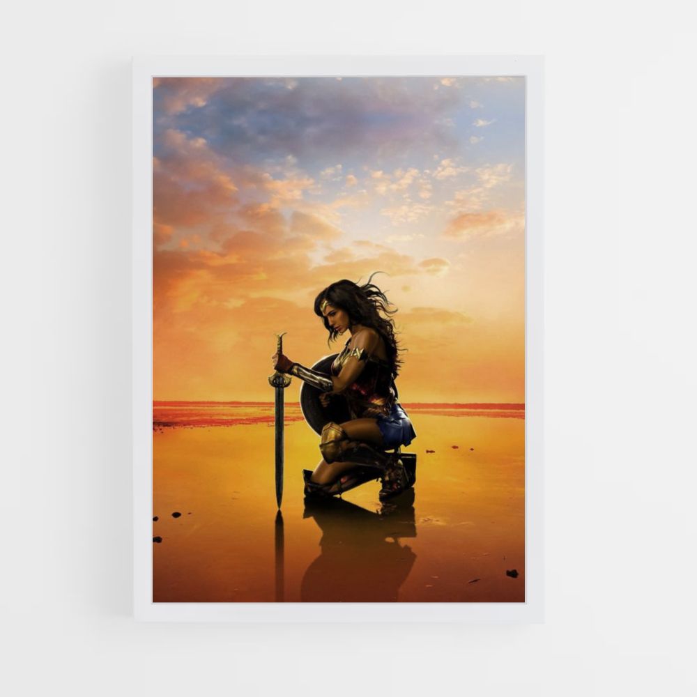 Wonder Woman zwaardposter