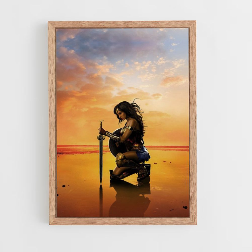 Wonder Woman zwaardposter