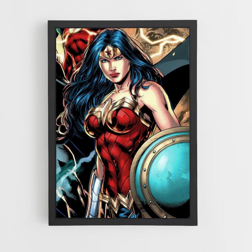 Poster Wonder Woman-tekening