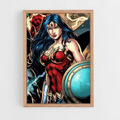 Poster Wonder Woman-tekening