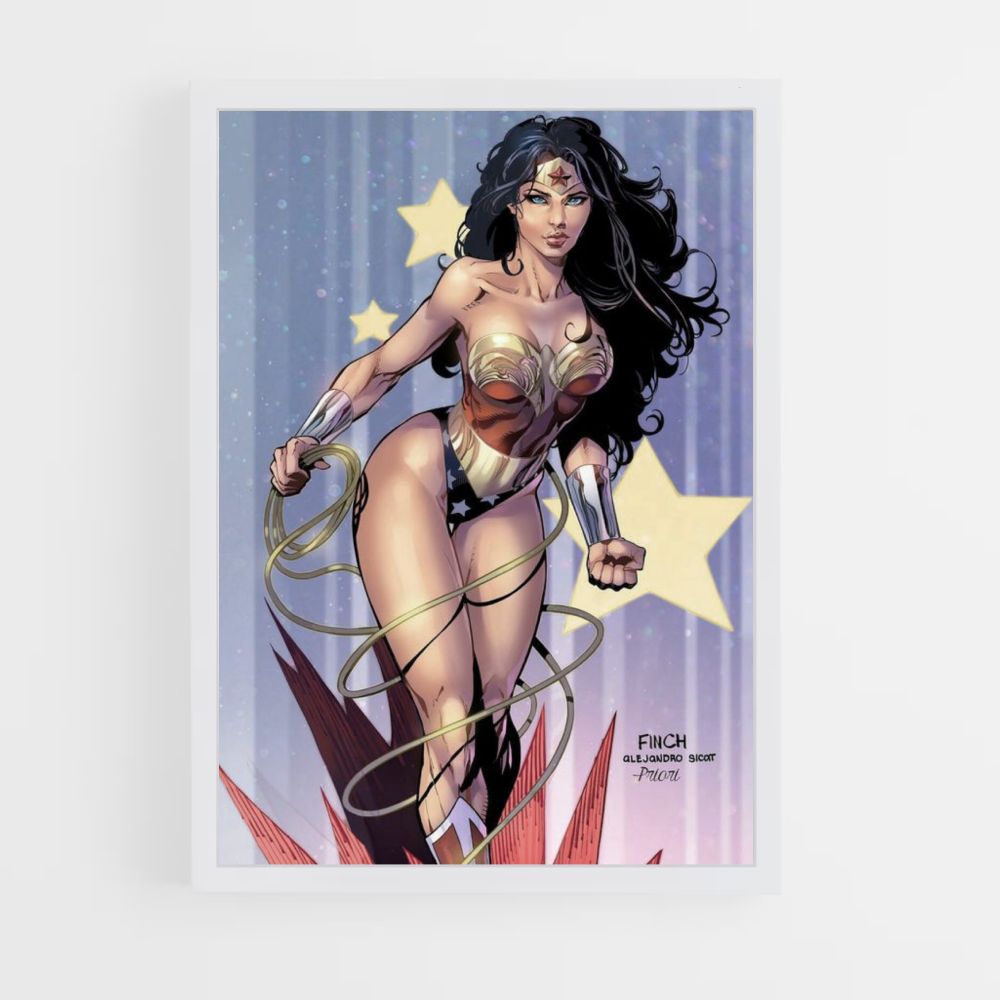 Wonder Woman fanart-poster