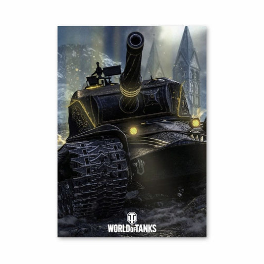 Poster World of Tanks-neon