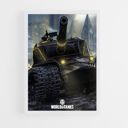 Poster World of Tanks-neon