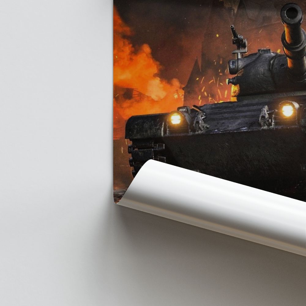 Tankbrandposter