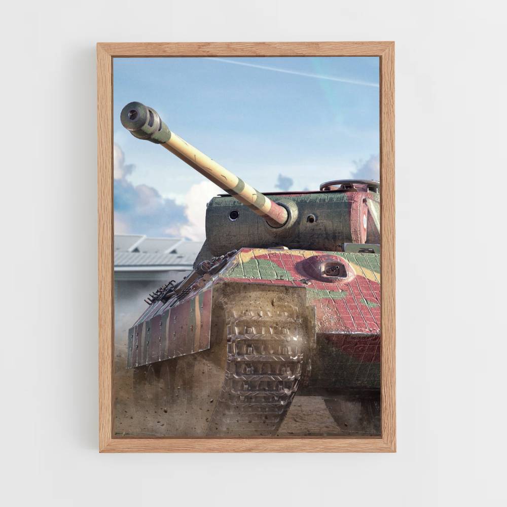 Poster World of Tanks Camo Roze