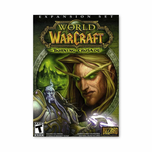 Poster World of Warcraft brandende kruistocht