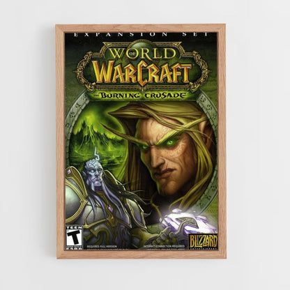 Poster World of Warcraft brandende kruistocht