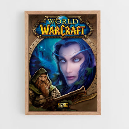 world-of-warcraft-12 cadre Bois clair
