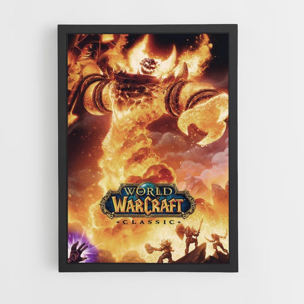 Poster World of Warcraft Klassiek