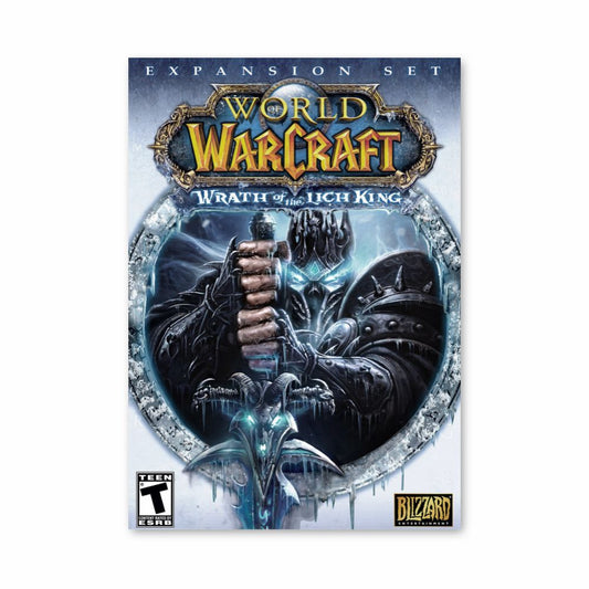 Poster World of Warcraft Toorn van de Lich King