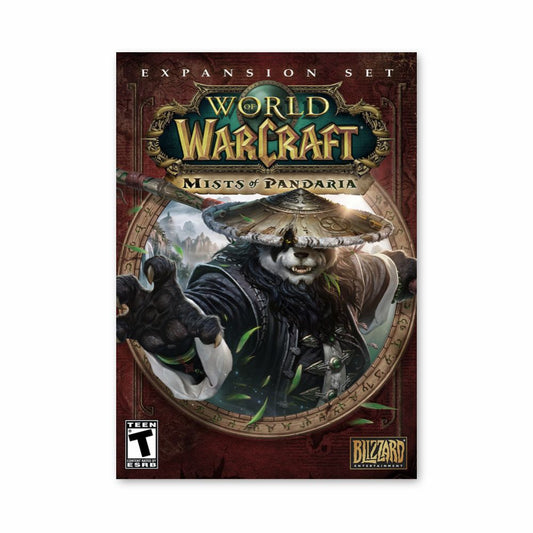 Poster World of Warcraft Mist of Pandaria