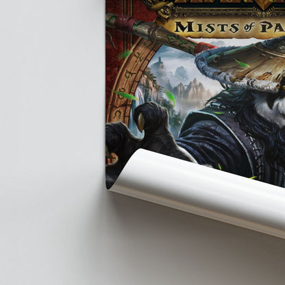 Poster World of Warcraft Mist of Pandaria