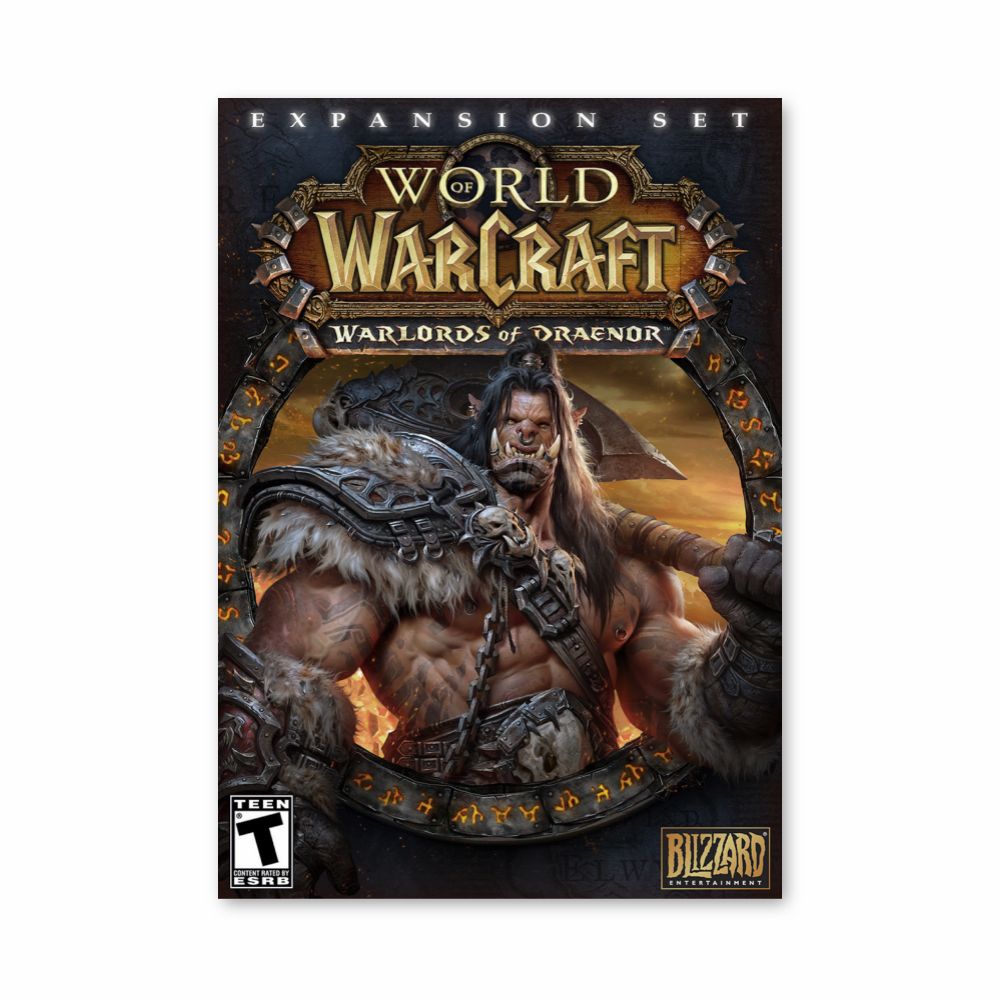 Poster World of Warcraft Krijgsheren van Draenor