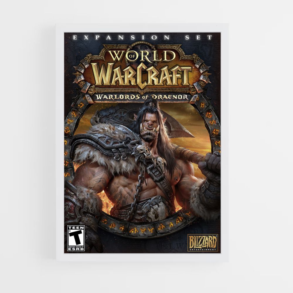 Poster World of Warcraft Krijgsheren van Draenor