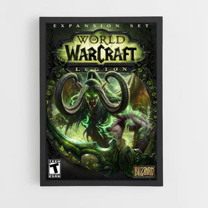 Poster World of Warcraft Legioen