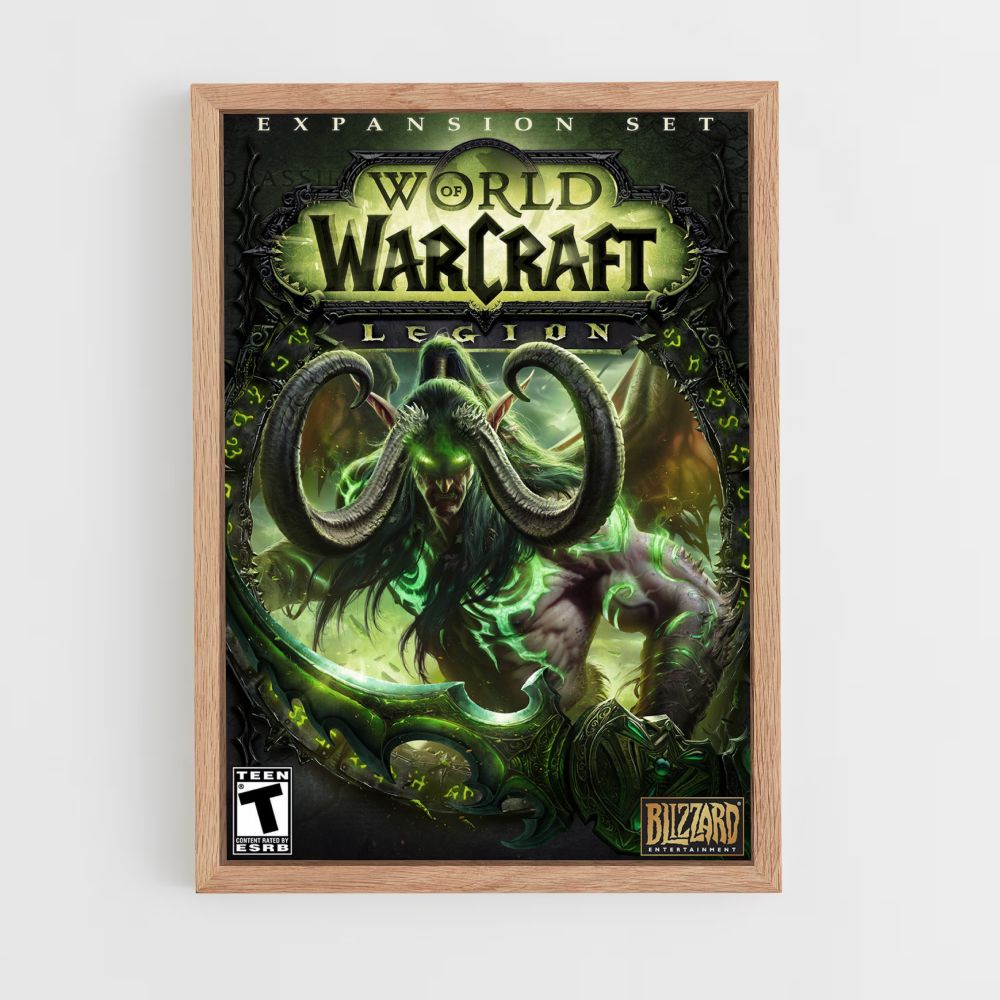 Poster World of Warcraft Legioen