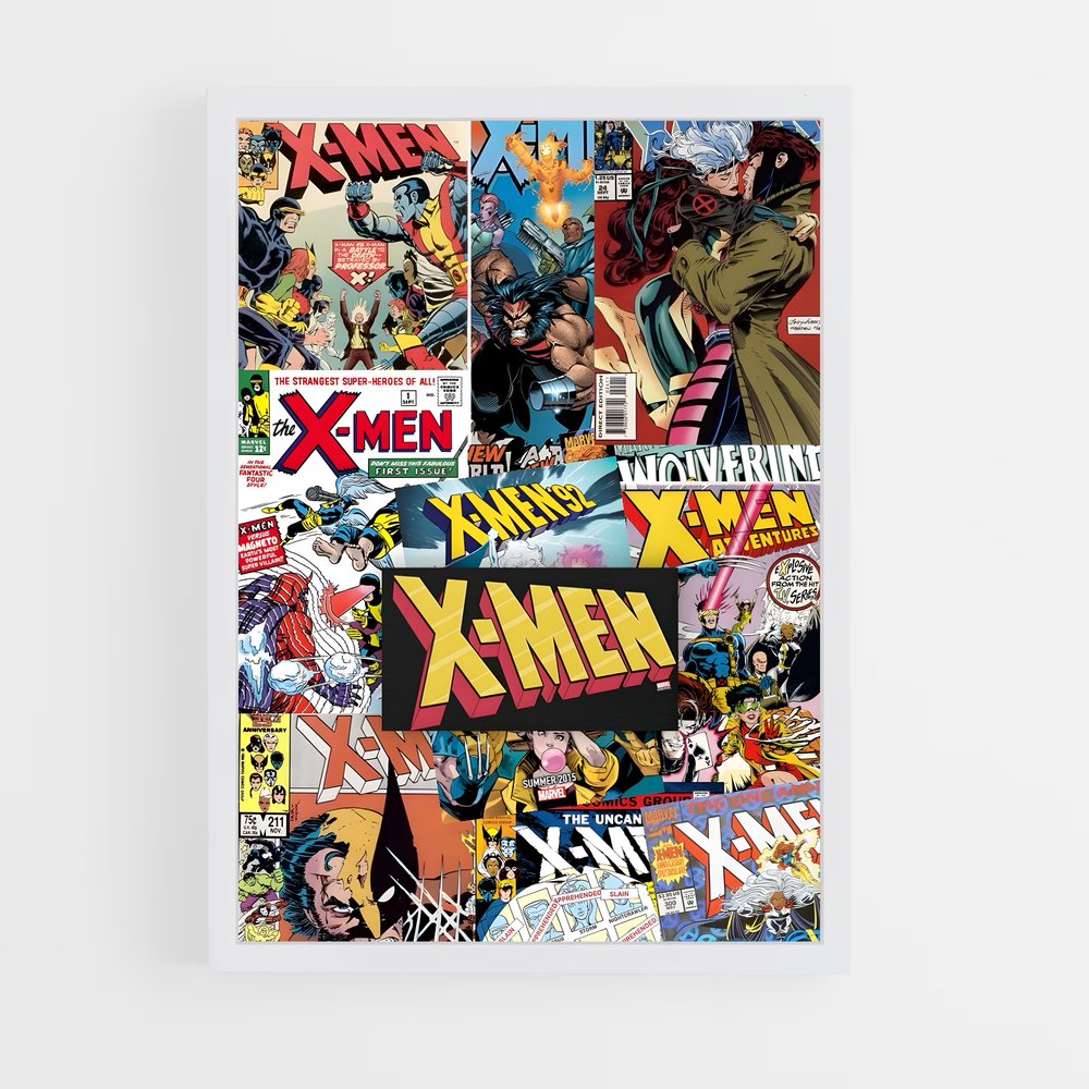 xmen-14 cadre Blanc