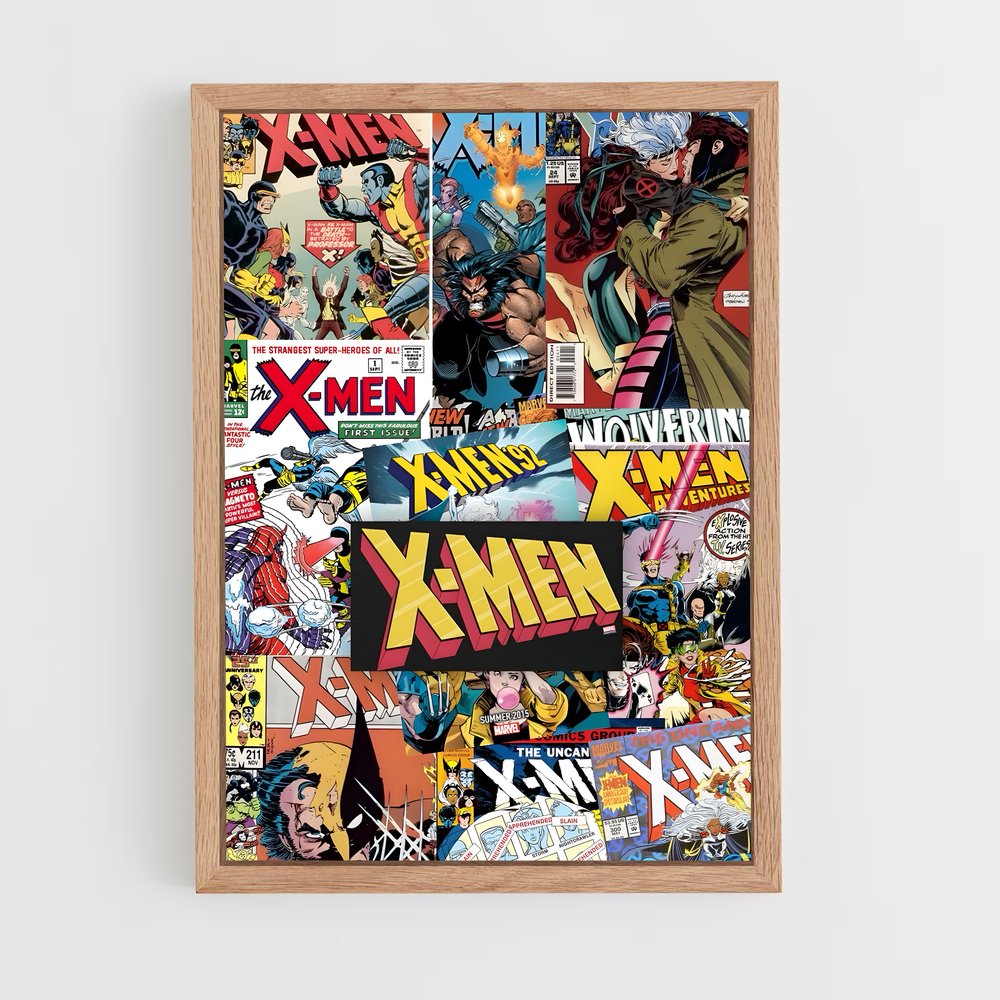 xmen-14 cadre Bois clair
