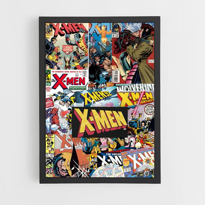 xmen-14 cadre Noir
