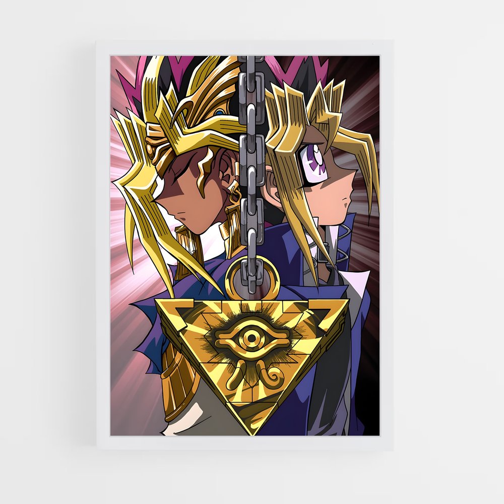 yu-gi-oh-5 cadre Blanc