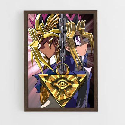 yu-gi-oh-5 cadre Bois foncé