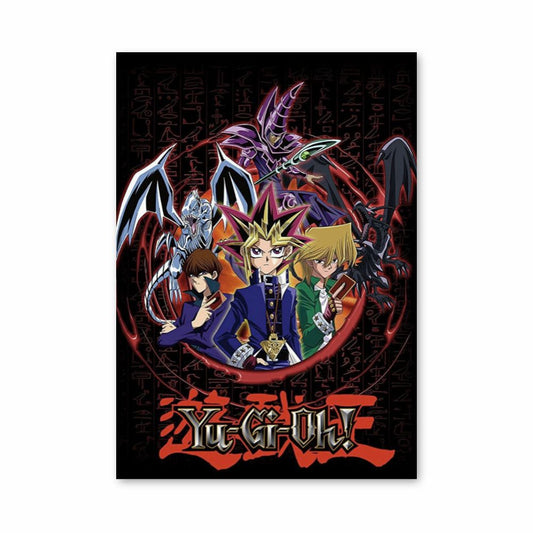 Poster Yu Gi Oh achterkaart