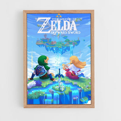zelda-10 cadre Bois clair