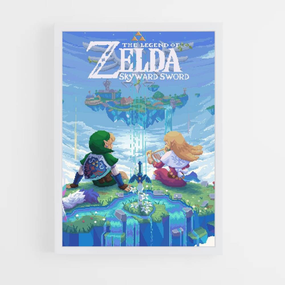 Poster Zelda Skyward-zwaard