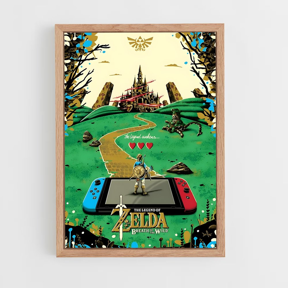 zelda-12 cadre Bois clair