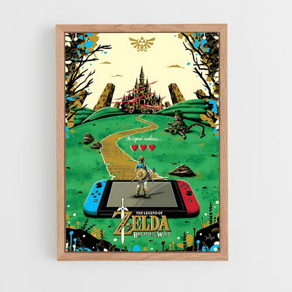 zelda-12 cadre Bois clair