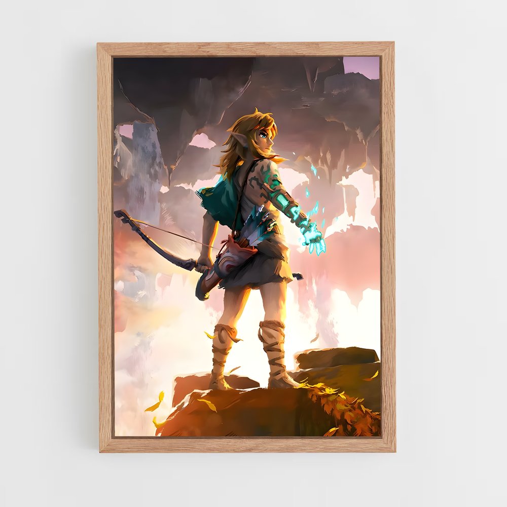zelda-13 cadre Bois clair